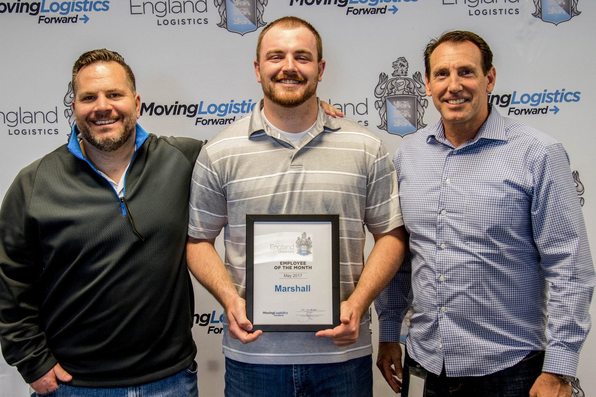 May Employee of the Month Marshall