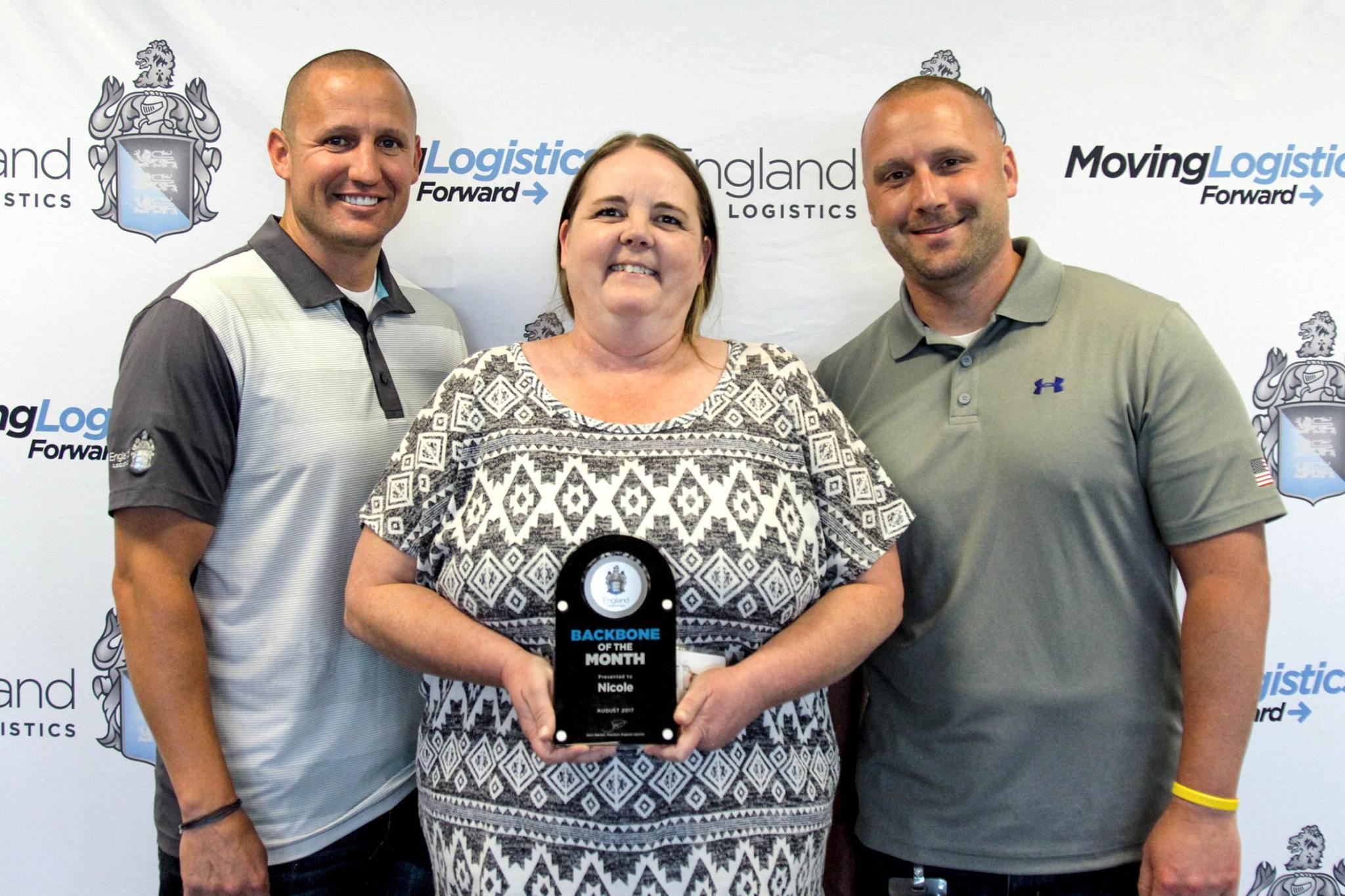 August Backbone of the Month Nicole