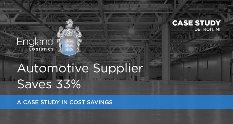 Supply Chain Case Study Automotive Supplier Saves