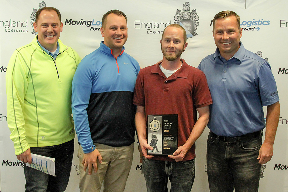 Chris Manager of the Quarter Sherpa Q3