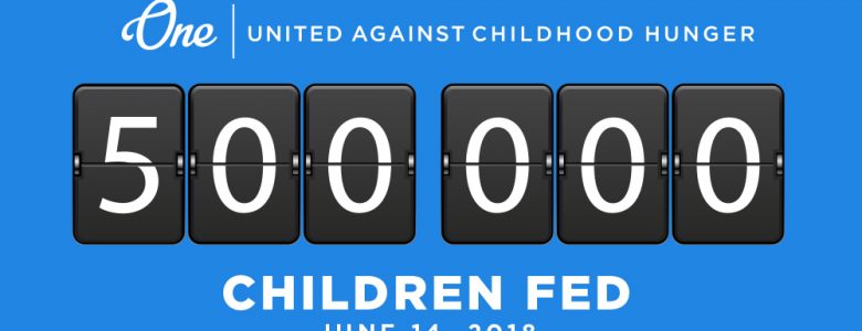 500000 Meals Fed Childhood Hunger Milestone