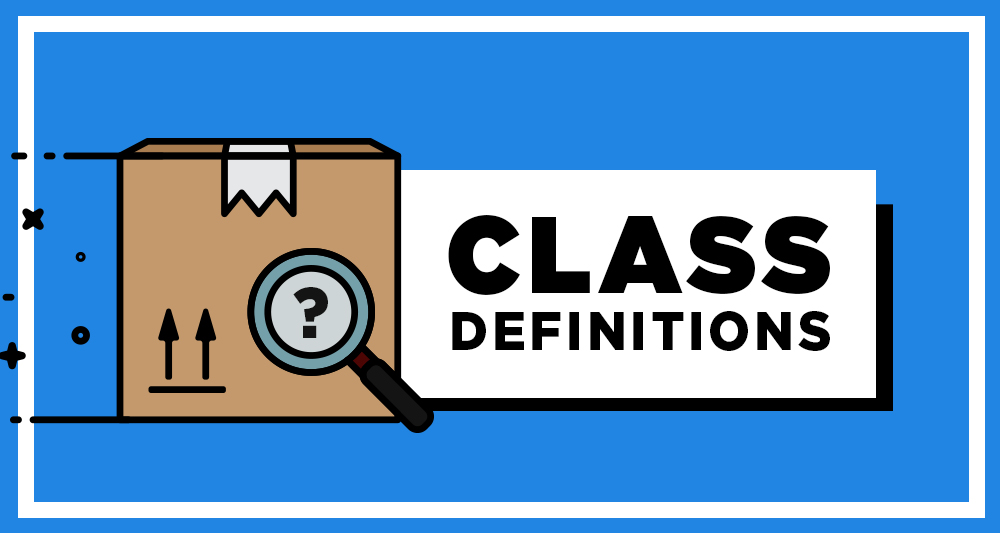 LTL Class definitions NMFC Code National Motor Freight Classification