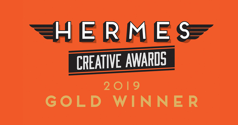 Hermes Creative Awards 2019 gold winner