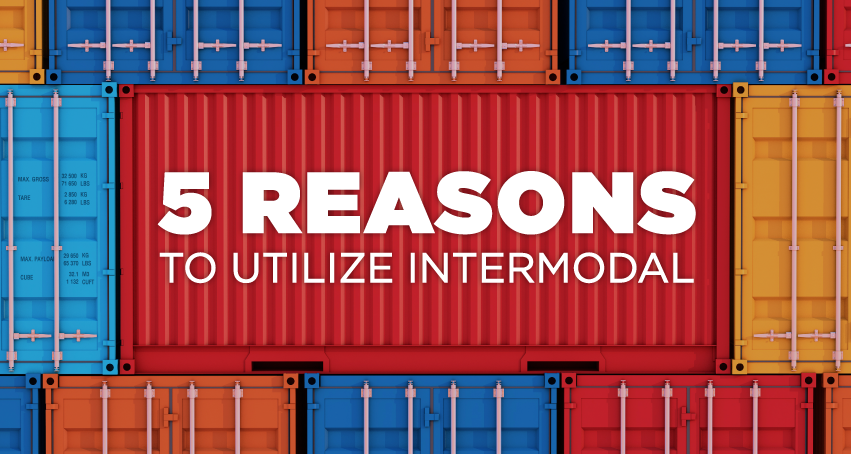 5 Reasons to Utilize Intermodal shipping services