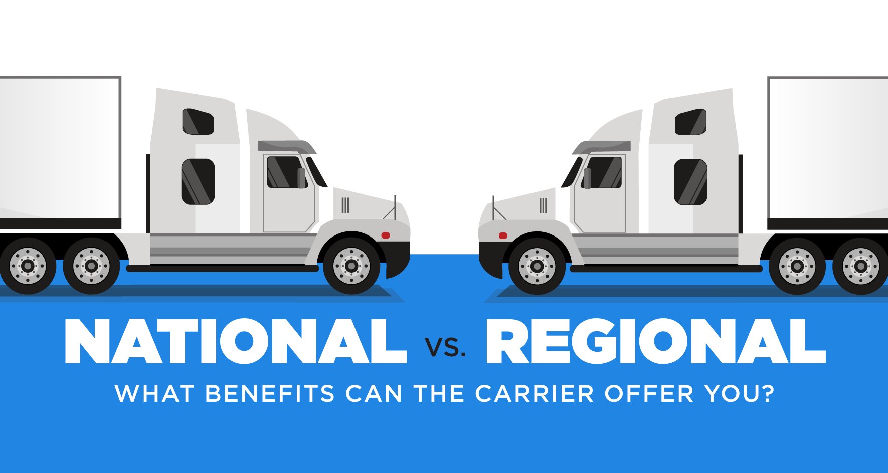 national carrier vs regional carrier benefits