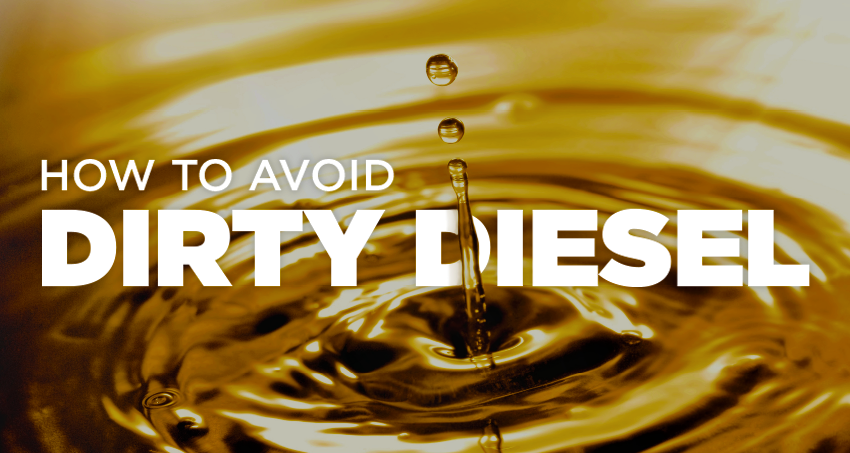 how to avoid dirty diesel semi truck