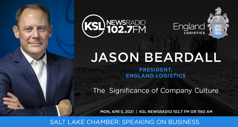 KSL News Radio Jason Beardall Speaking on Business Salt Lake Chamber